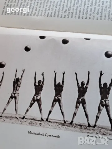 Стара немска книга за спорт и гимнастика 1/3, снимка 10 - Художествена литература - 48821415