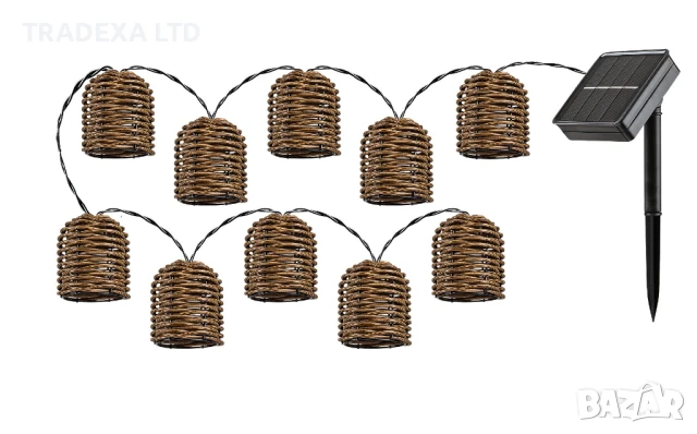 ПРОМО - RUPIT 77047 Rabalux – соларно градинско осветление с елегантен дизайн, снимка 2 - Соларни лампи - 50655939