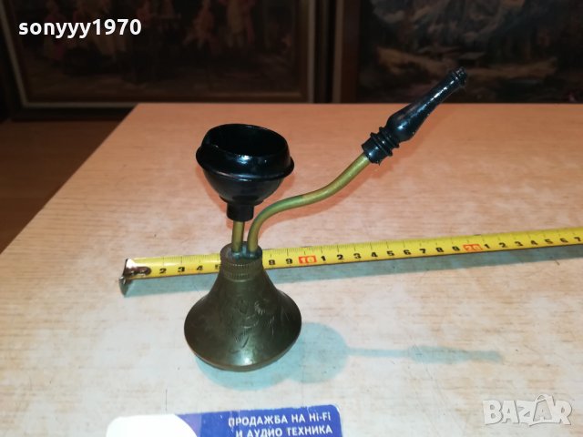 АНТИКА ЛУЛА-МЕД МЕСИНГ-ВНОС ФРАНЦИЯ 1012211923, снимка 2 - Антикварни и старинни предмети - 35098600