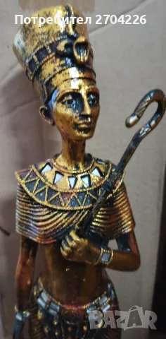 Статуетка Клеопатра, снимка 2 - Статуетки - 48887663