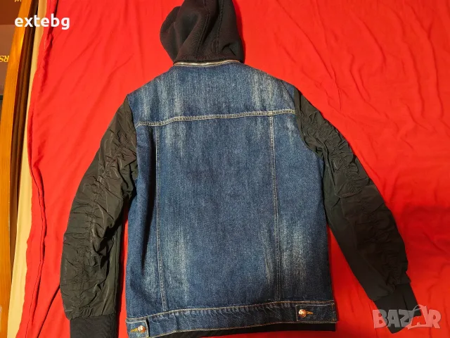 PHILIPP PLEIN оригинално ново дънково яке XXL, снимка 8 - Якета - 53831993