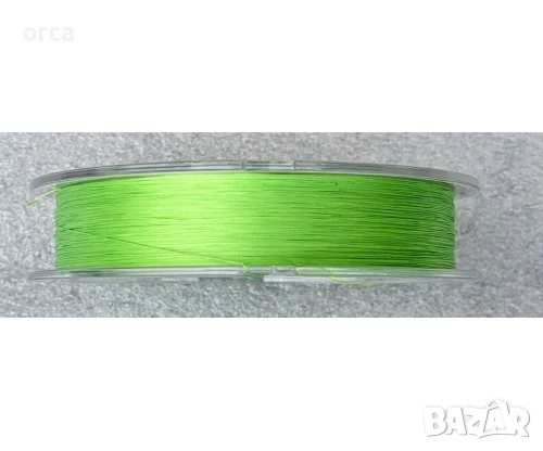 Осем нишково плетено влакно AHK POWER BRAID PE X8 – 150 м, зелен цвят, снимка 2 - Такъми - 44650453