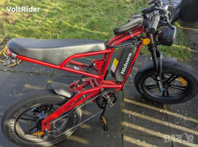Електрическо колело HIDOES B6 1200W 48V 15.6Ah, снимка 10 - Велосипеди - 51382240