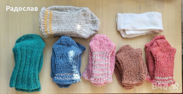 Продавам детски вълнени чорапи и терлици ръчна изработка в Чорапи в гр.  София - ID34868345 — Bazar.bg
