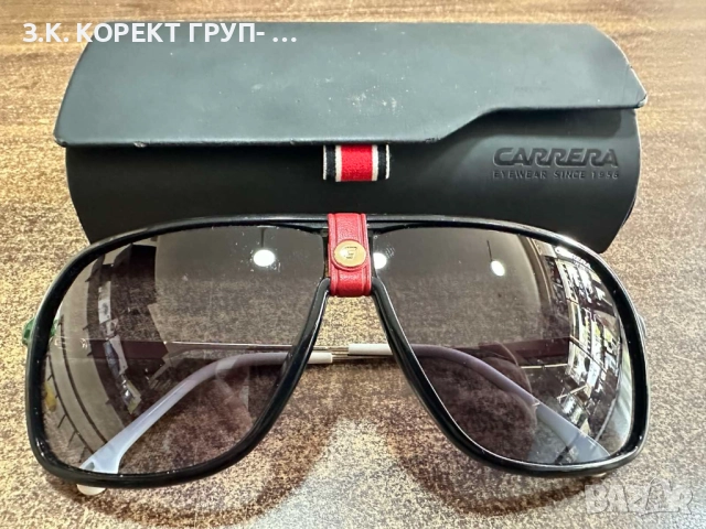 Мъжки слънчеви очила Carrera, снимка 3 - Слънчеви и диоптрични очила - 52141378
