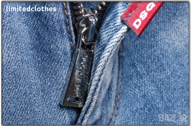 DSQUARED D2 COOL GUY CATEN BROS PRINT Мъжки Дънки size 48 (32), снимка 6 - Дънки - 29481725