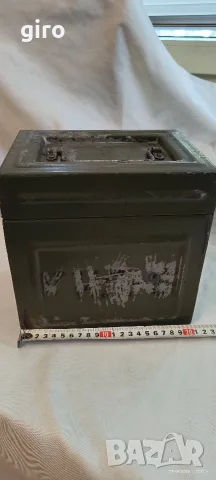 Два броя метални армейски кутии от соца, снимка 12 - Колекции - 55803269