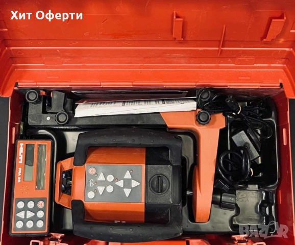 Ротационен лазерен нивел HILTI PR26, снимка 2 - Други инструменти - 53310824