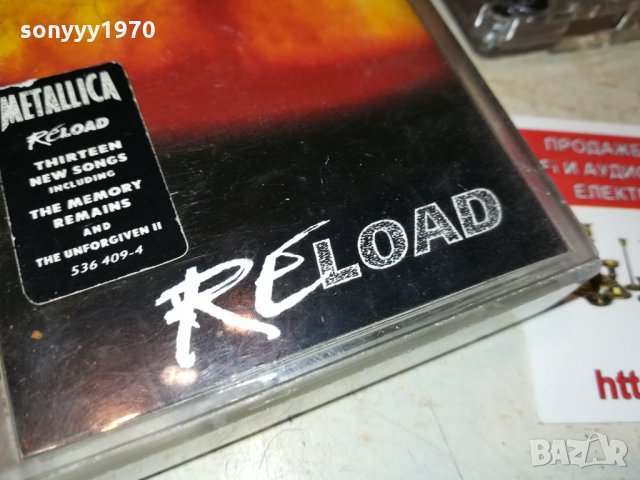 METALLICA RELOAD-original tape-АУДИОКАСЕТА 0810211546, снимка 7 - Аудио касети - 34394588