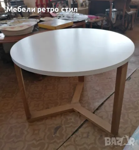 Бяла и елегантна масичка за кафе за вашето жилищно и офис пространство. , снимка 3 - Маси - 49007077