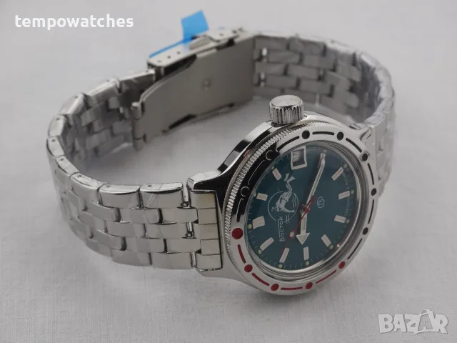 ВОСТОК АМФИБИЯ АВТОМАТИЧЕН-"SCUBA DUDE" ref: 420059, снимка 16 - Мъжки - 43232645