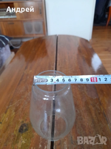 Старо стъкло за газена лампа,фенер #5, снимка 4 - Други ценни предмети - 53192233