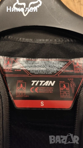 Протекторна жилетка TITAN SPORT JACKET FOX, снимка 4 - Спортна екипировка - 54169470