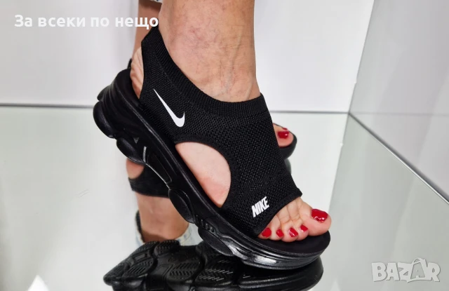 Nike Дамски Черни Спортни Ежедневни Сандали Найк От 36 До 41 Номер Код P841, снимка 5 - Сандали - 50834836