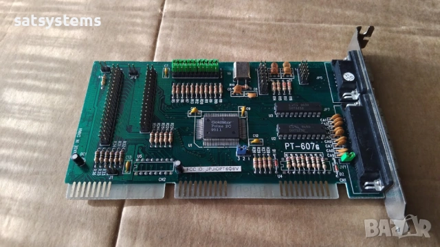 GoldStar Prime 2C Pine PT-607G Multi Controller 16-bit ISA IDE FLOPPY COM Print Card, снимка 5 - Други - 54009980