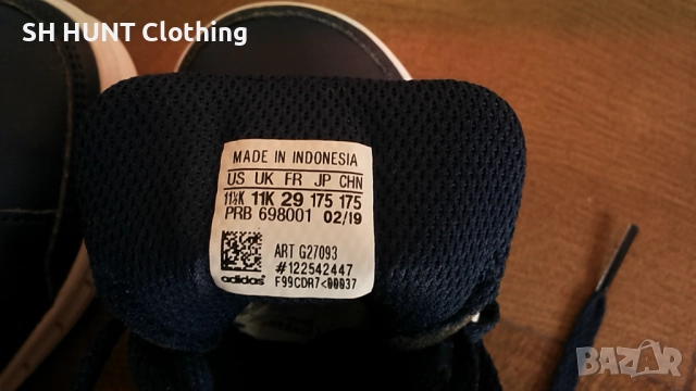 Adidas Размер EUR 29 / UK 11K детски маратонки 190-12-S, снимка 15 - Детски маратонки - 52640115