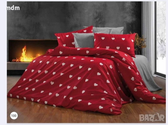 Марка VALDİVİA луксозен двоен ранфорс спален комплект 100% памук- 49 лв, снимка 14 - Спално бельо - 44016503
