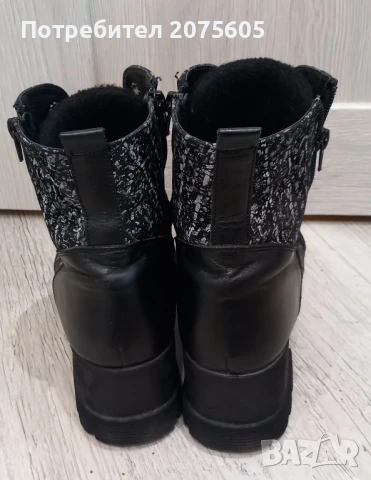 Зимни боти, ест.кожа н.39, снимка 5 - Дамски боти - 50813456