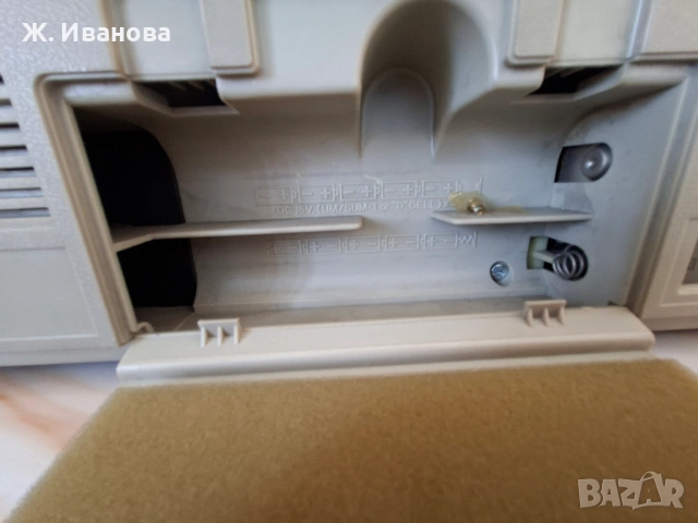 Продавам двукасетъчен касетофон с радио ШАРП, снимка 2 - Радиокасетофони, транзистори - 54020350