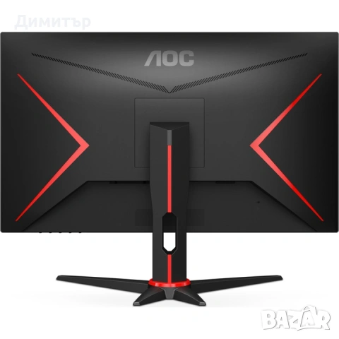 Монитор AOC 27G2AE/BK, 27", IPS, Full HD, 144Hz, 1ms, FreeSync, VESA, снимка 4 - Монитори - 53197740