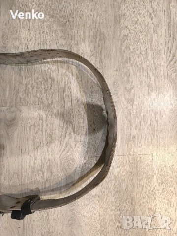 Естествен кожен колан за вдигане на тежести, снимка 6 - Спортна екипировка - 54057977