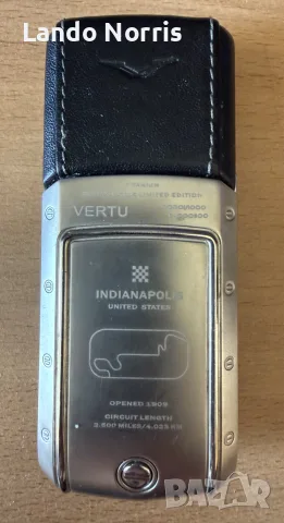 Vertu Indianapolis Limited Edition Titanium, снимка 2 - Vertu - 56185465