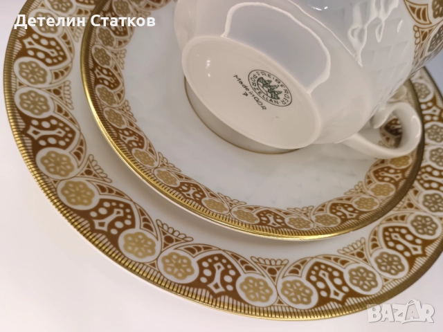 Винтидж порцеланов троен сет, снимка 7 - Колекции - 52978440