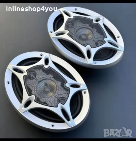 2x250W Мощни четирилентови авто тонколони елипси, снимка 4 - Тонколони - 48277564