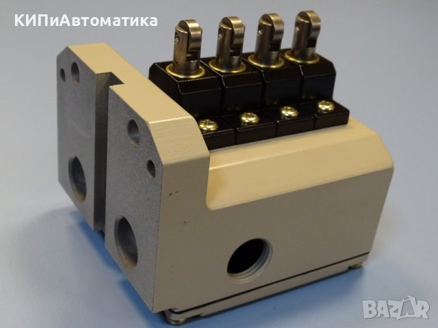 команден изключвател Omron 4ZB Q2-43N limit switch 4 roller plunger, снимка 2 - Резервни части за машини - 39639028