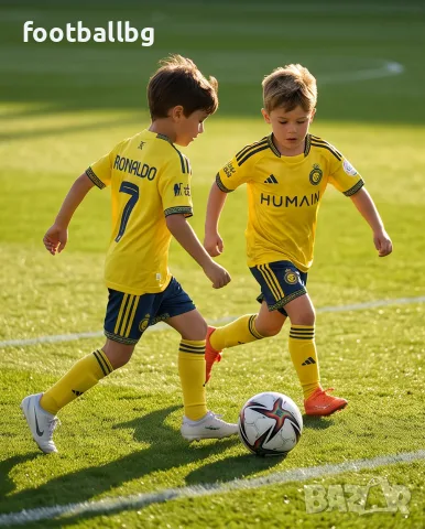 CR7 💛⚽️ детско юношески футболни екипи 💛⚽️ Ал Насър НОВО сезон 2026-27 година 