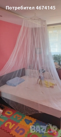 Комарник - балдахин, снимка 2 - Спални и легла - 52734515