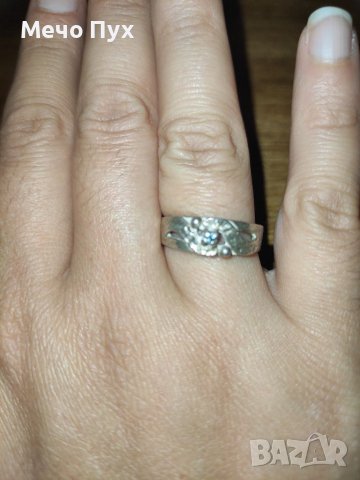 Стар сребърен пръстен (17), снимка 2 - Пръстени - 37745004