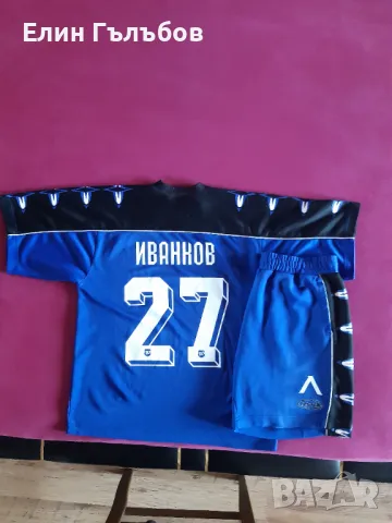 Фланелка и гащета (екип) на Димитър Иванков, снимка 12 - Фен артикули - 48109571