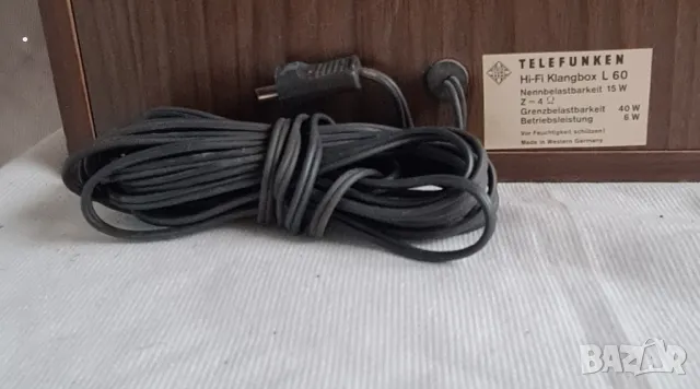 Радио Telefunken concertino hifi 401 коплект със тонколони Telefunken, снимка 2 - Радиокасетофони, транзистори - 50185512