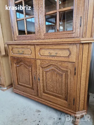 Масивна Витрина -внос от Германия! , снимка 5 - Секции и витрини - 49389154