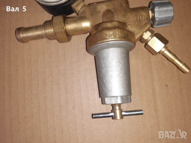 Редуцир вентил за оксижен , кислород , азот , аргон и др, снимка 3 - Други машини и части - 54081585