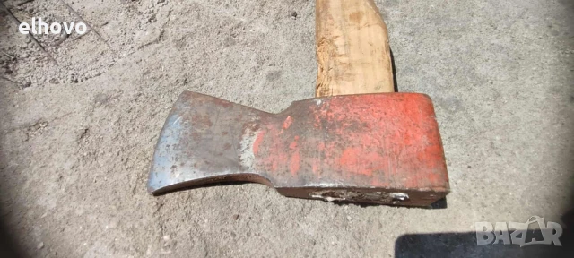 Стара брадва с дълга дръжка Ochsenkopf#7, снимка 6 - Антикварни и старинни предмети - 50935608