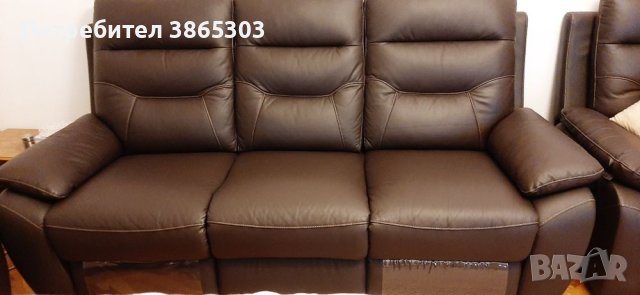 Нова холна гарнитура от еко кожа, с възможност за безплатна доставка, снимка 4 - Дивани и мека мебел - 42561453