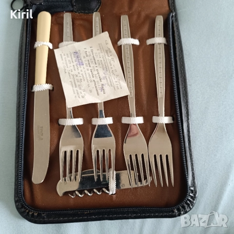 туристически комплект за хранене, снимка 2 - Прибори за хранене, готвене и сервиране - 52618401