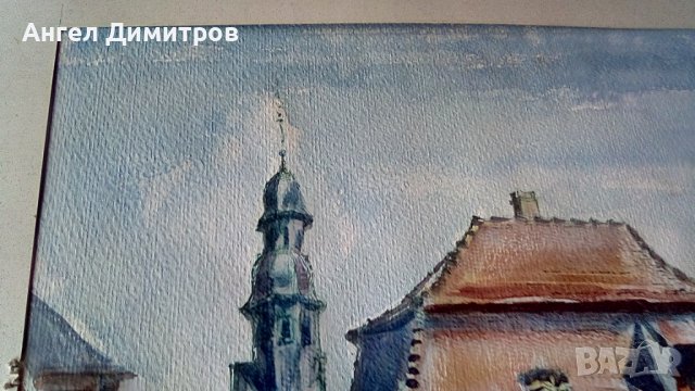 Прекрасна картина акварел 1975 K. Helm, снимка 5 - Картини - 36633286