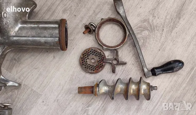 Немска месомелачка Alexanderwerk 10, снимка 6 - Антикварни и старинни предмети - 49204153