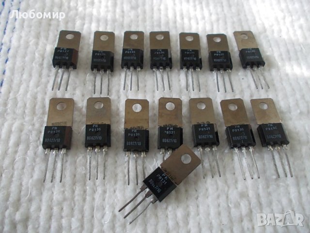 Транзистор BD827/10 Philips, снимка 1 - Друга електроника - 40459874