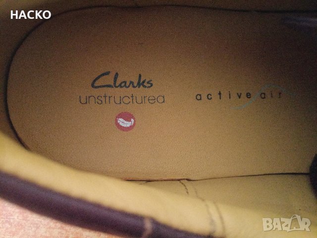 Обувки Clarks Active AIR Номер 42 1/2 Стелка 26,5 см. Внос от Англия, снимка 9 - Ежедневни обувки - 42414343
