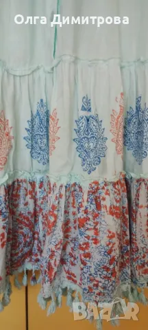 лятна рокля, памук, снимка 3 - Рокли - 50302483