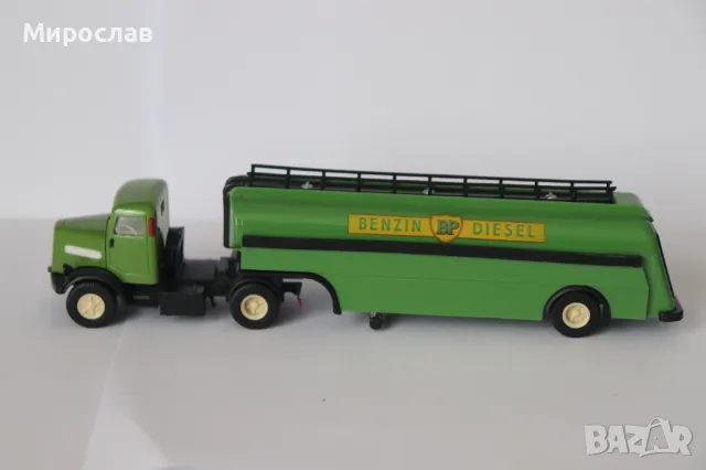 BREKINA ??? H0 1/87 MAN ЦИСТЕРНА КАМИОН МОДЕЛ КОЛИЧКА