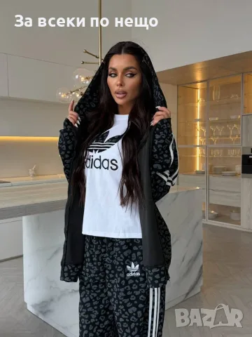 Adidas Дамски Спортен Комплект С 3 Части🔝Дамски Спортен Екип С Три Части Адидас - 3 Цвята Код A1854, снимка 3 - Спортни екипи - 55908458