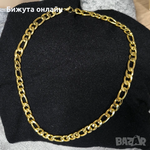 Масивен ланец от висококачествена медицинска стомана