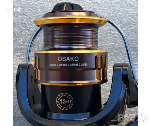 Макара за спининг Osako OSM – лека, здрава и мощна за хищници, снимка 2 - Макари - 40017828