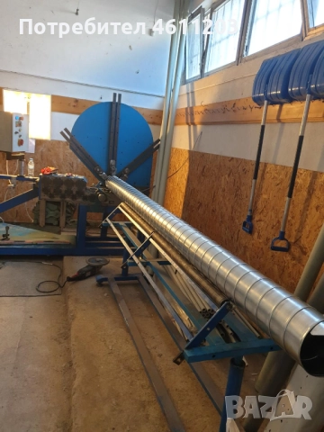 Машина за кръгъл въздухувод, снимка 4 - Други машини и части - 52646460