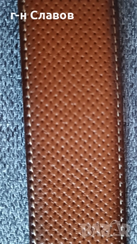 Дизайнерски колан, телешка кожа., снимка 3 - Подаръци за мъже - 51592193